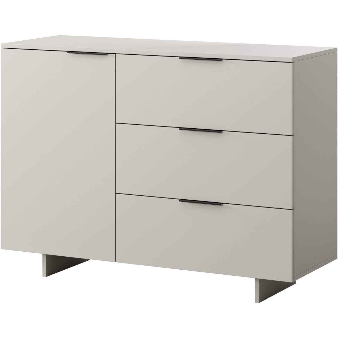 Chest of drawers MALMO 1D3S sand beige