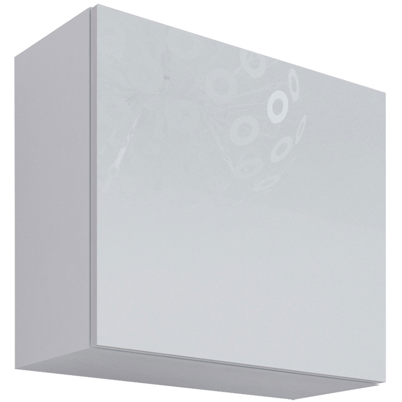 Wall cabinet VIGO KWADRAT VG10A white / white gloss