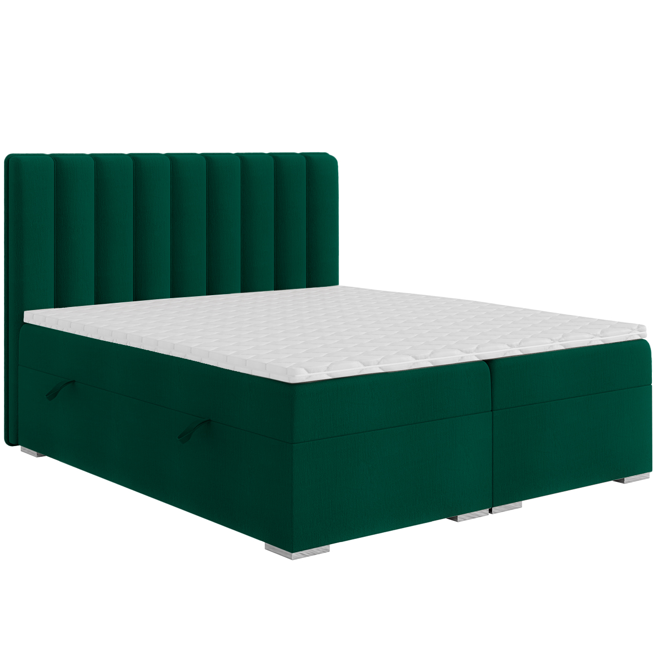 Upholstered bed FALON 140x200 magic velvet 2225