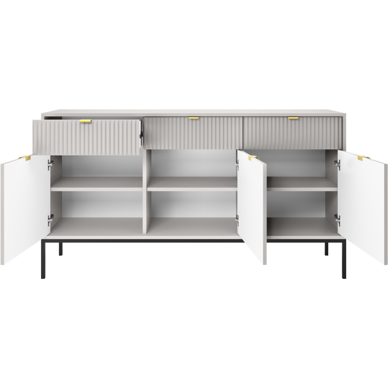 Storage cabinet MOVA 02 grey