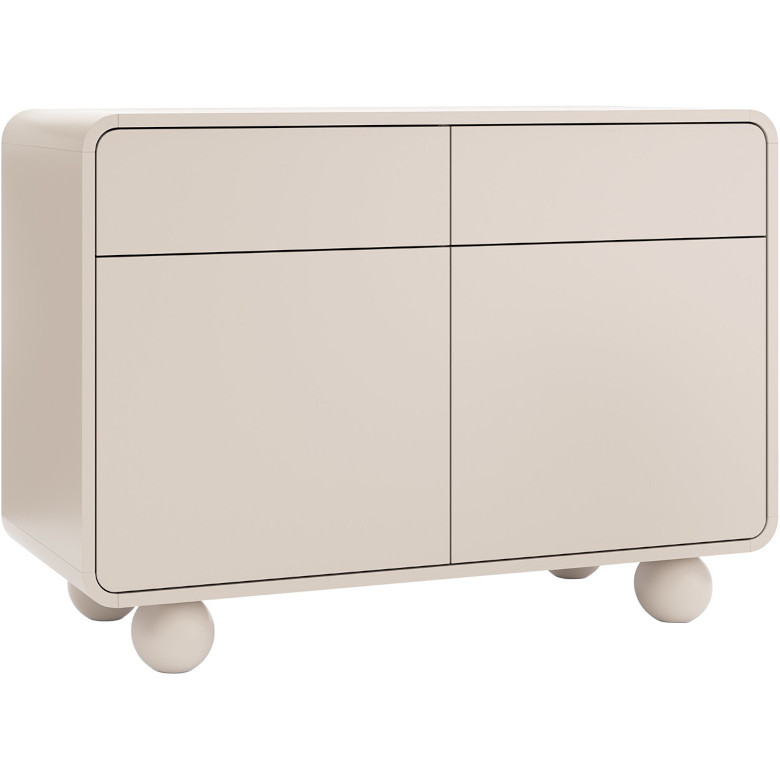 chest of drawers 108 rond 04 cashmere