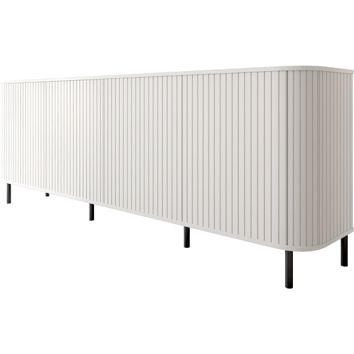 4-door chest of drawers, Zylio, white