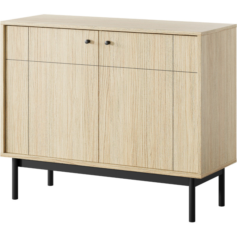 Alstremo 02 oak linea chest of drawers