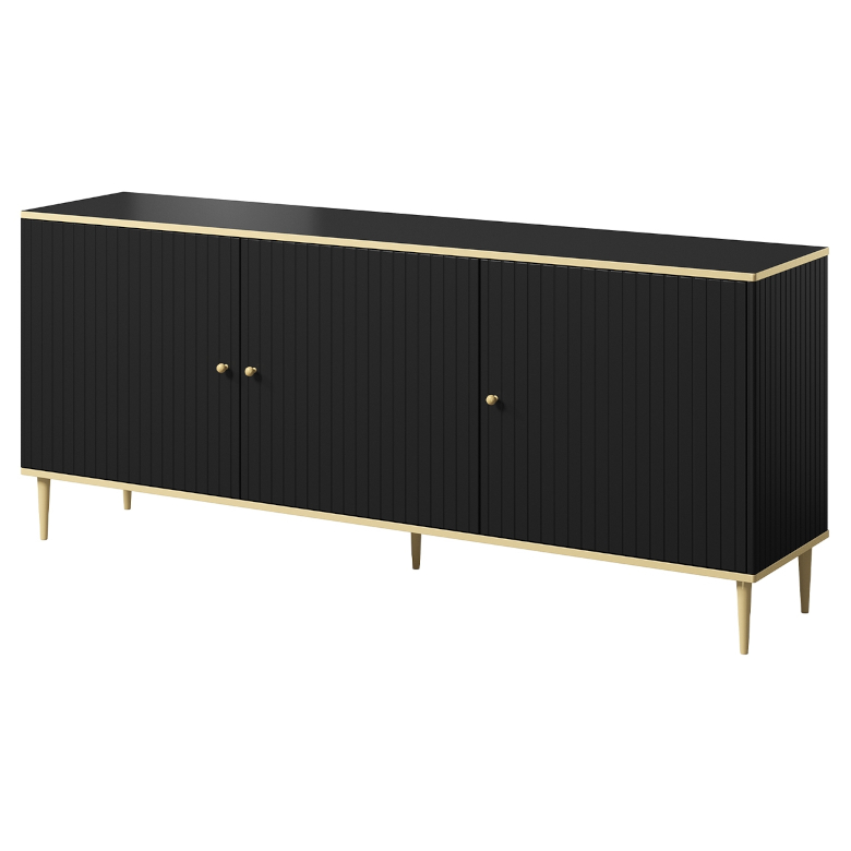 black amur chest of drawers