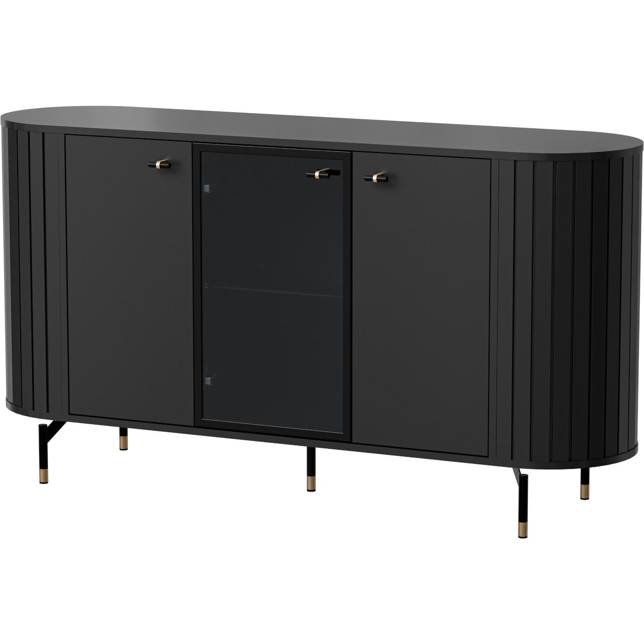 dante o3 black chest of drawers