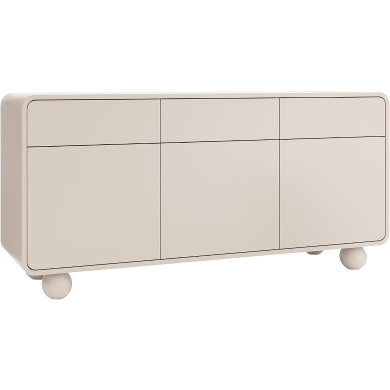 Rond 03 cashmere chest of drawers