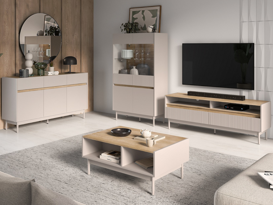 Ermite 1 Kszmir Cremona Oak living room furniture