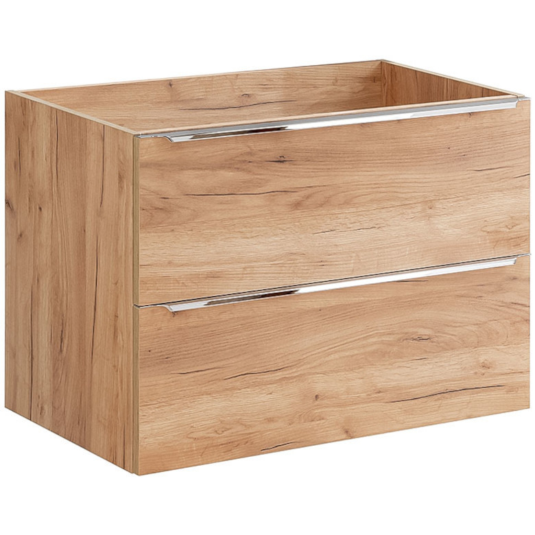 fort 821 washbasin cabinet, golden oak