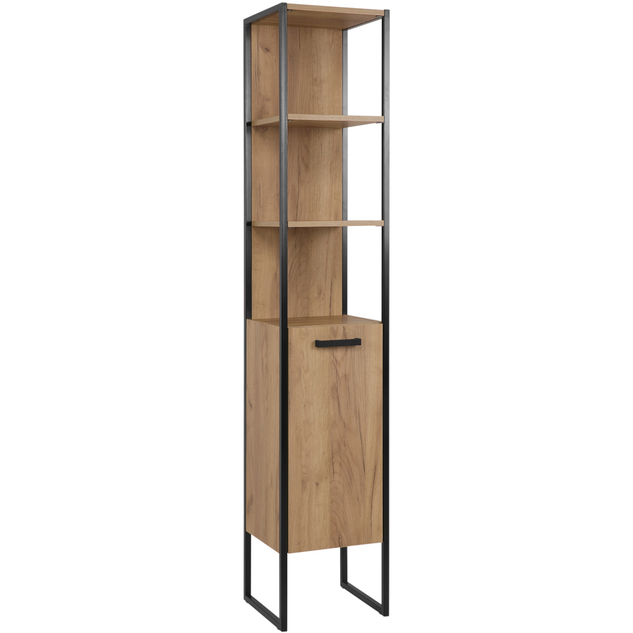 HILL 800 tall cabinet, golden oak