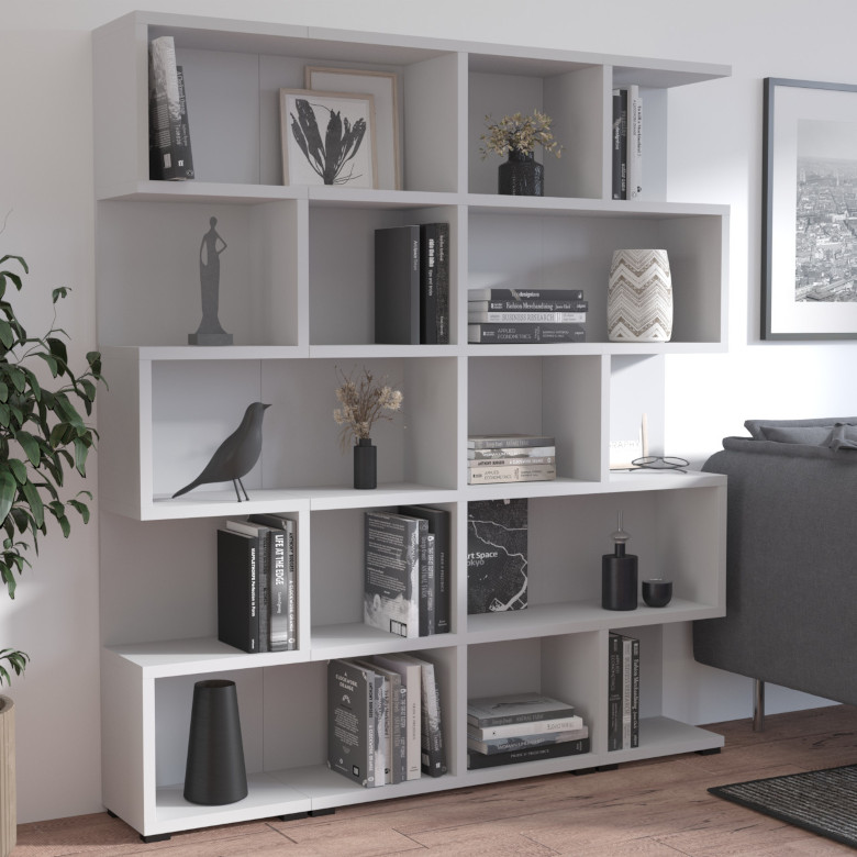 Rome 1 light gray shelving set