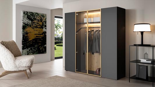 Anthracite, emerald, or cobalt? Trendy colors in furniture and interior design.