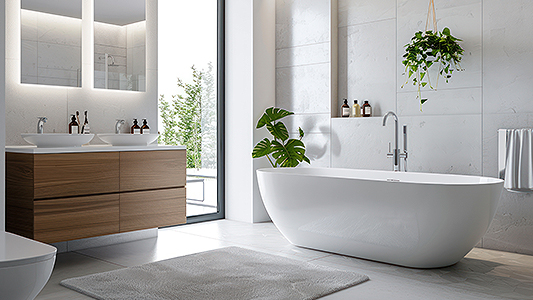Bathroom arrangements - luxury in the comfort of your home