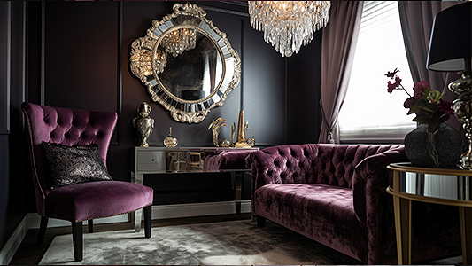 Eclectic glamour in the living room – what furniture to choose?