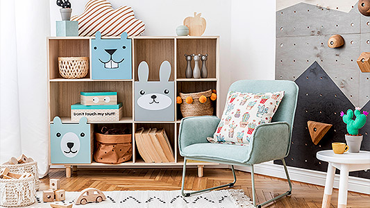 Proven ways to organize a child's room