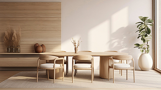 Japandi style interior